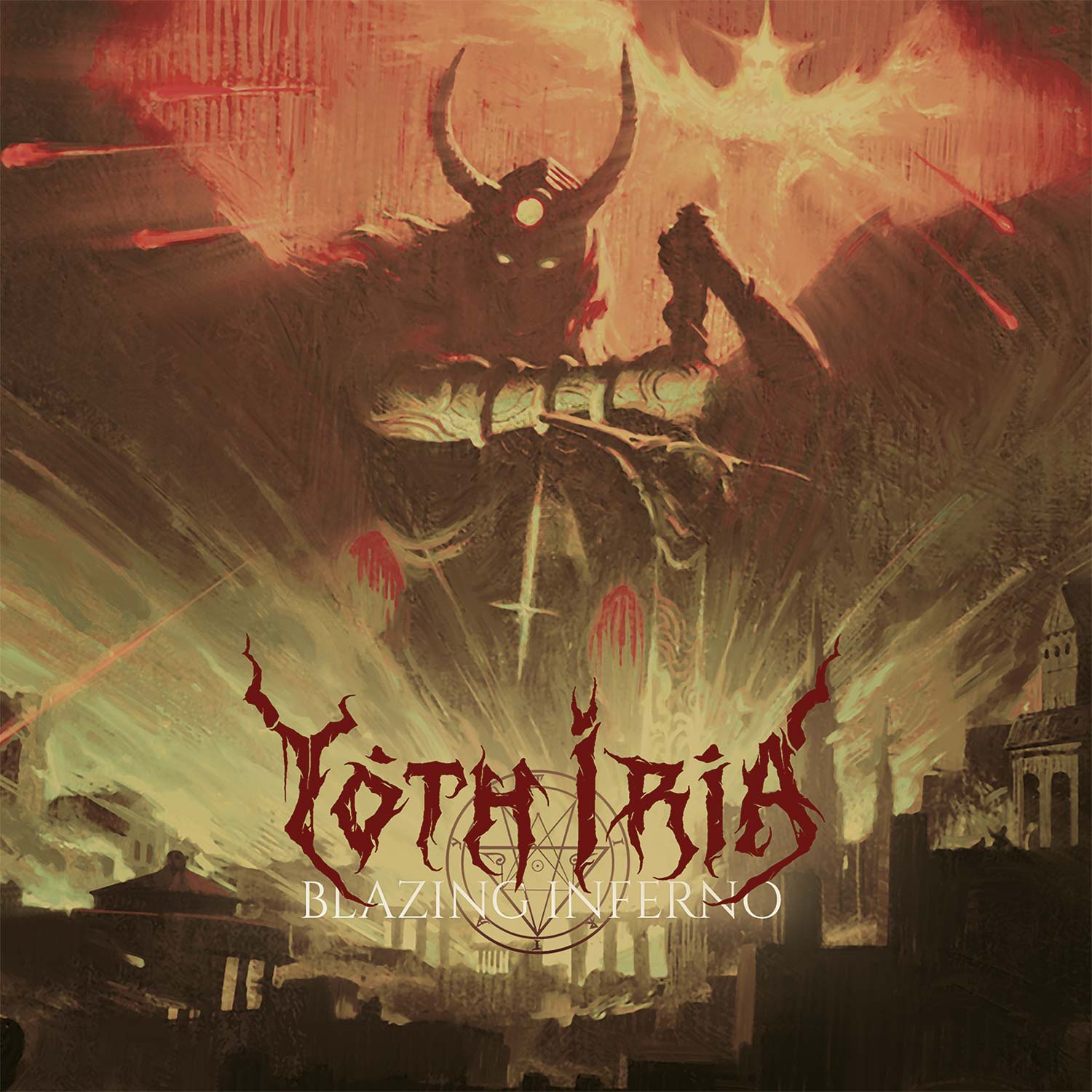 Yoth Iria - Jim Mutilator on Blazing Inferno & αποκλειστική πρεμιέρα βίντεο 4 | Music Anvil Yoth Iria - Φλεγόμενη κόλαση
